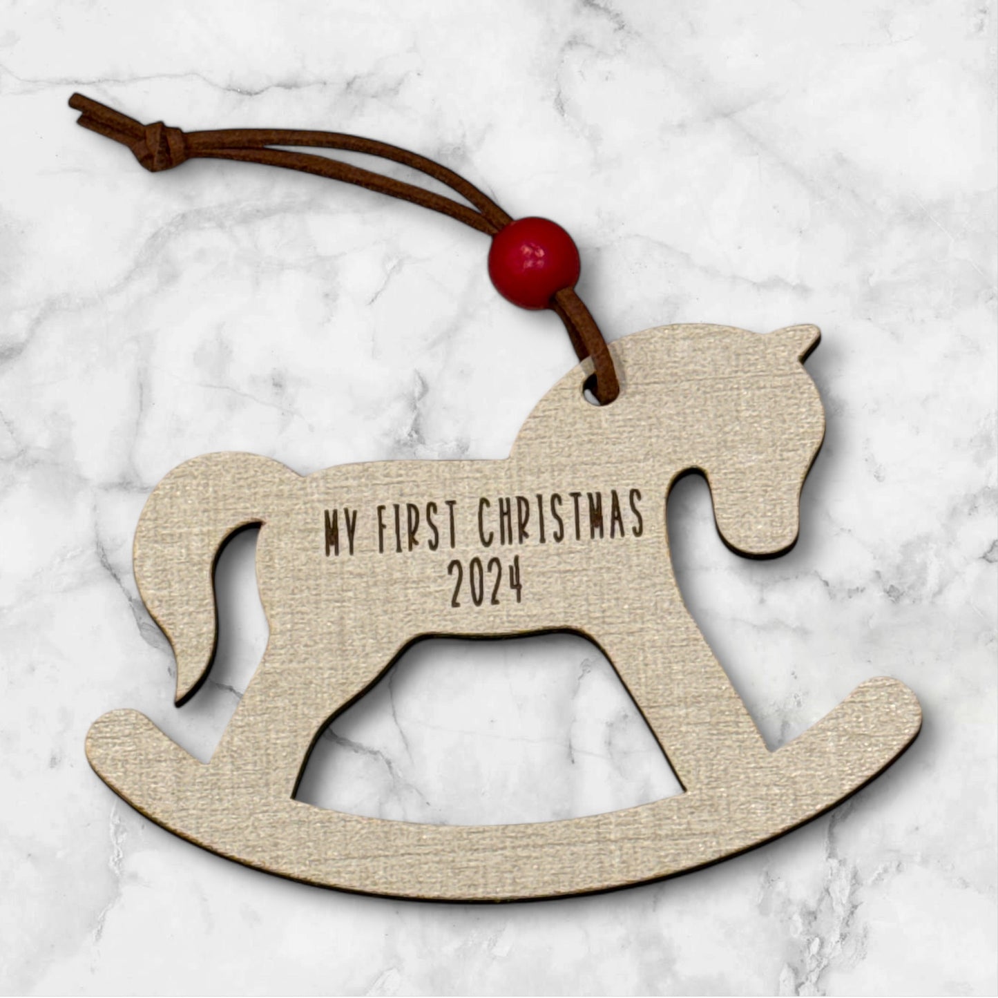 My First Christmas Rocking Horse Ornament