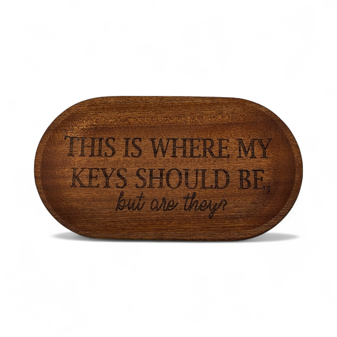 This is where my keys should be, but are they?