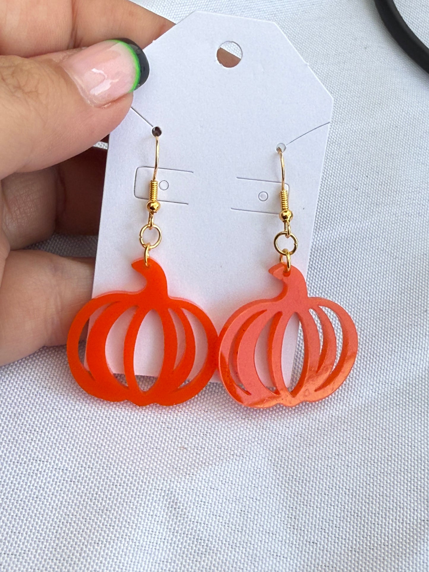 Pumpkin Earrings