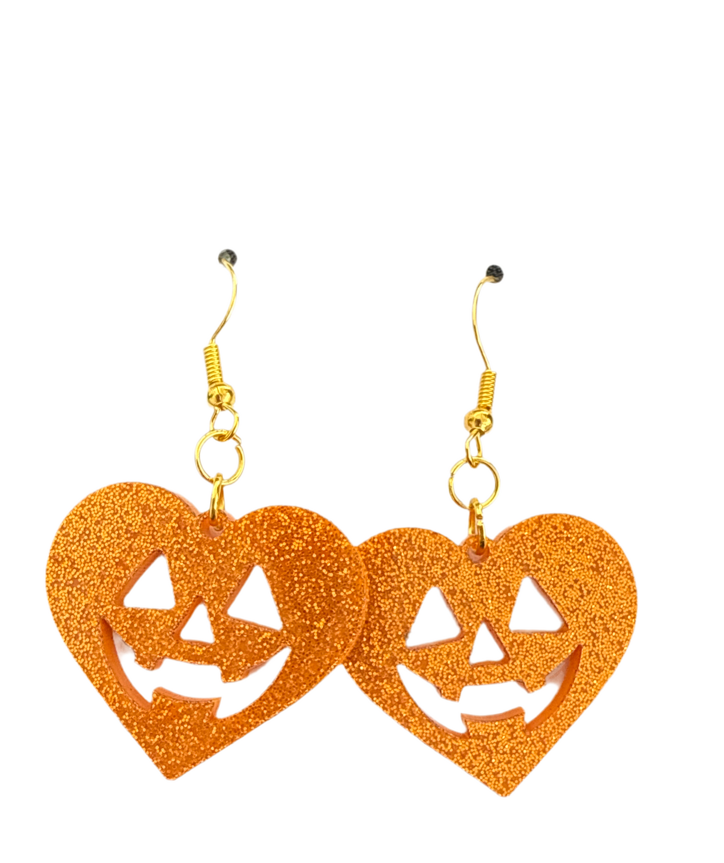 Heart pumpkin Earrings