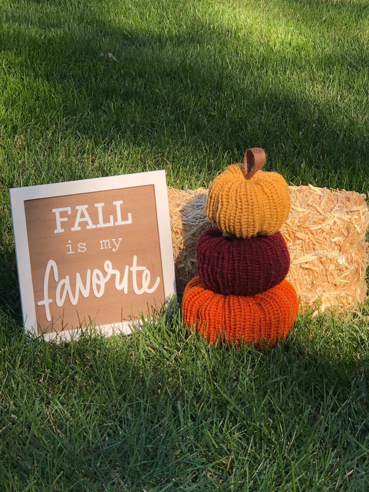 Pumpkin Knit Pumpkin Home Decor