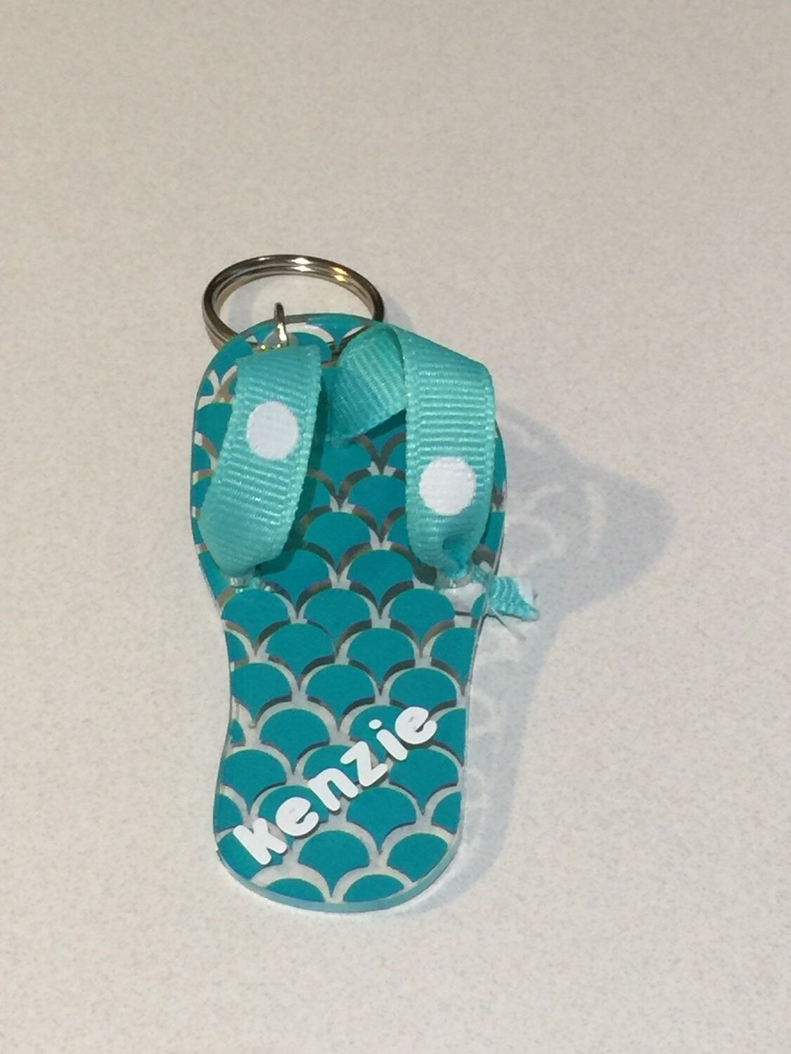Personalized Flip Flops keychain